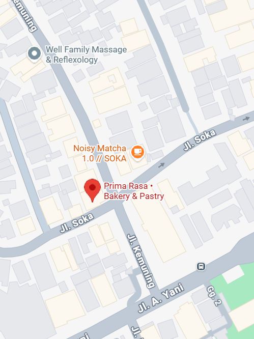 Peta lokasi Prima Rasa Bakery & Pastry